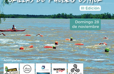 Imagen de 3era edición de la Travesía a nado Orillas de Pueblo Esther, organizado por el Polideportivo Municipal.