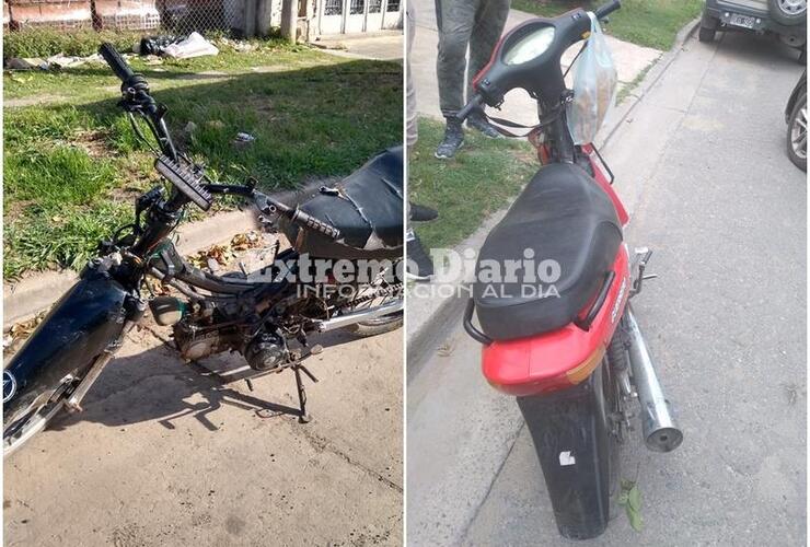 Imagen de Dos motos remitidas al corralón