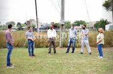 El intendente Gherardi supervisó los trabajos