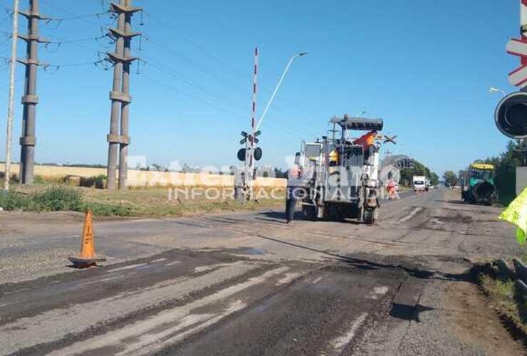 Imagen de Reparaciones a la altura de las vías de Dreyfus