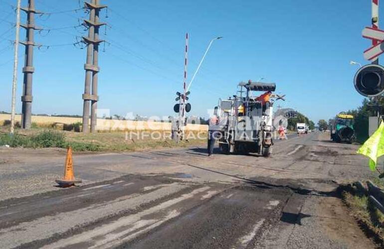 Imagen de Reparaciones a la altura de las vías de Dreyfus