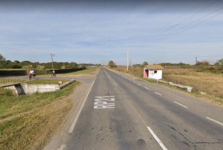 El hecho aconteció a la altura de la parada frente al ingreso al cementerio. Foto: Google