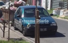 La foto que le sac&oacute; Luciano a su auto tras hallarlo en San Nicol&aacute;s de los Arroyos