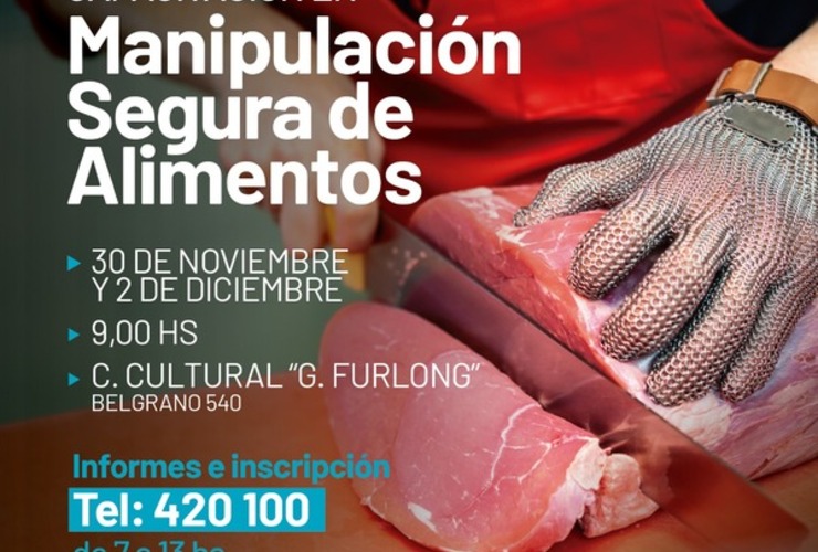 Imagen de Capacitación en manipulación segura de alimentos