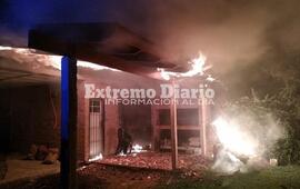 Imagen de Incendio en una finca de Bote Club