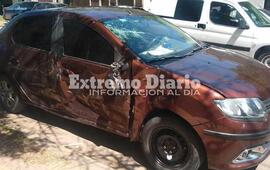 Imagen de Choque entre un auto y una moto