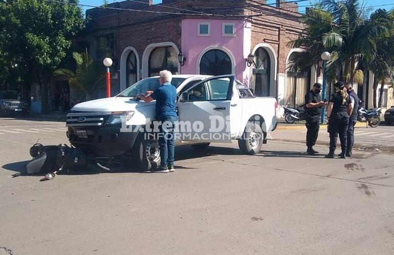 Imagen de Otro choque en zona centro