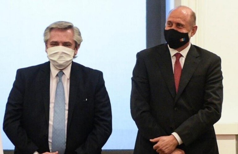 El encuentro de Perotti y Fernández se da luego de las renuncias masivas en el Ministerio de Seguridad.