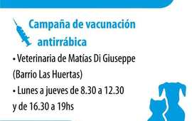 La actividad tiene lugar en la veterinaria de Mat&iacute;as Di Giuseppe.