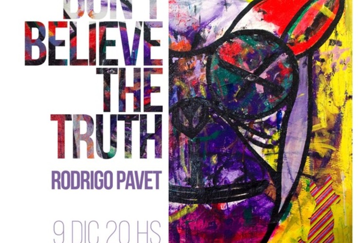 Imagen de Don't believe the truth": Se inaugura la muestra del artista plástico Rodrigo Pavet