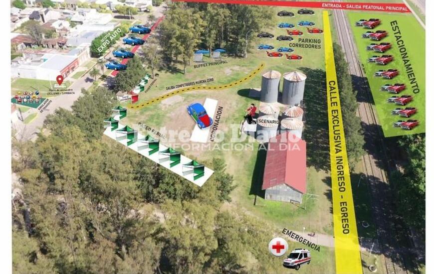 El cierre ser&aacute; en el predio del ferrocarril.