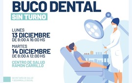 Imagen de Certificado buco dental sin turno previo en el Ram&oacute;n Carrillo