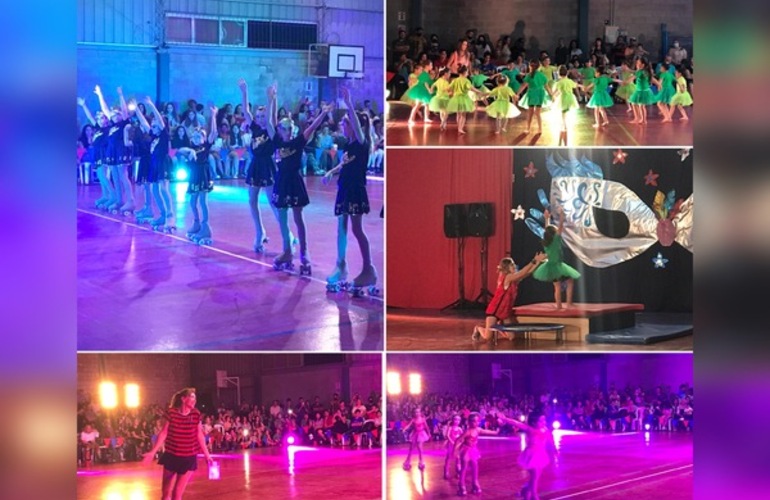 Imagen de Talleres realizó su Festival anual de Patín Artístico, más Gimnasia y Ritmo.