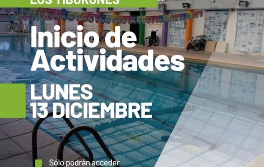Imagen de Inicio de actividades el lunes 13 de diciembre