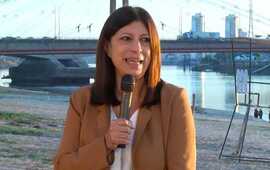Imagen de Clara Garc&iacute;a exige que la provincia defina una estrategia para defender los intereses de Santa Fe en la concesi&oacute;n de la hidrov&iacute;a