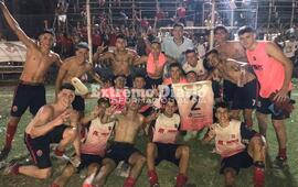 La Sub 21 del "Gato" festejando la clasificaci&oacute;n a la final