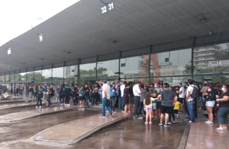Los chicos ten&iacute;an previsto salir a la madrugada rumbo a Carlos Paz (R.Lescano)