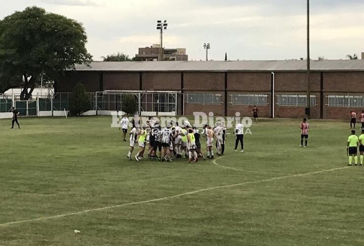 Festejos de la Sub 21 de Unión.