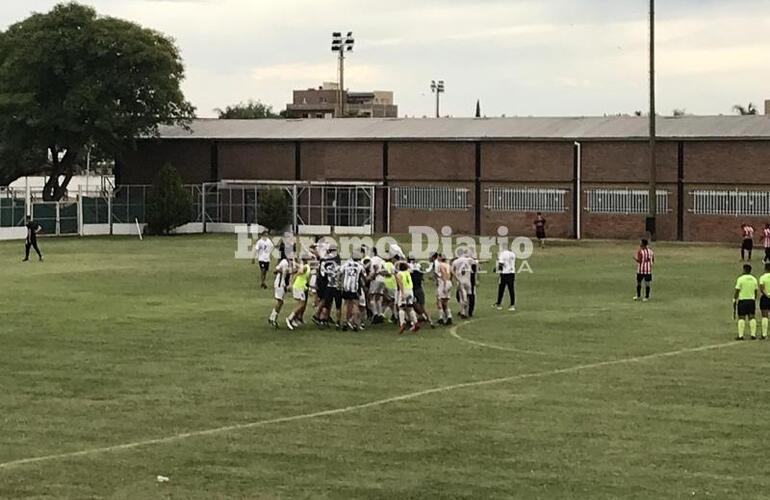 Festejos de la Sub 21 de “Unión”.