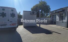 Imagen de Tuvo un grave accidente con la amoladora y lo trasladaron r&aacute;pidamente a Rosario