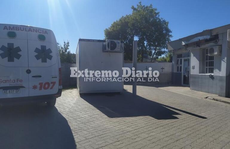 Imagen de Tuvo un grave accidente con la amoladora y lo trasladaron rápidamente a Rosario