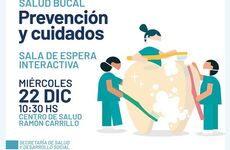Imagen de Salud bucal: Prevención y cuidados en la sala interactiva del Ramón Carillo