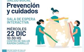 Imagen de Salud bucal: Prevenci&oacute;n y cuidados en la sala interactiva del Ram&oacute;n Carillo
