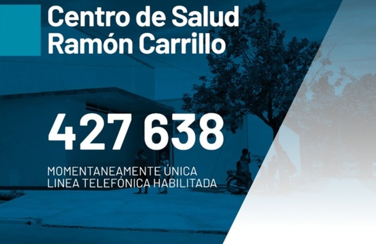 Imagen de Informaci&oacute;n importante: Para consultas m&eacute;dicas, llamar solo al 427638