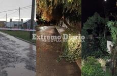 Protección Civil y Bomberos Voluntarios trabajaron en todo el pueblo