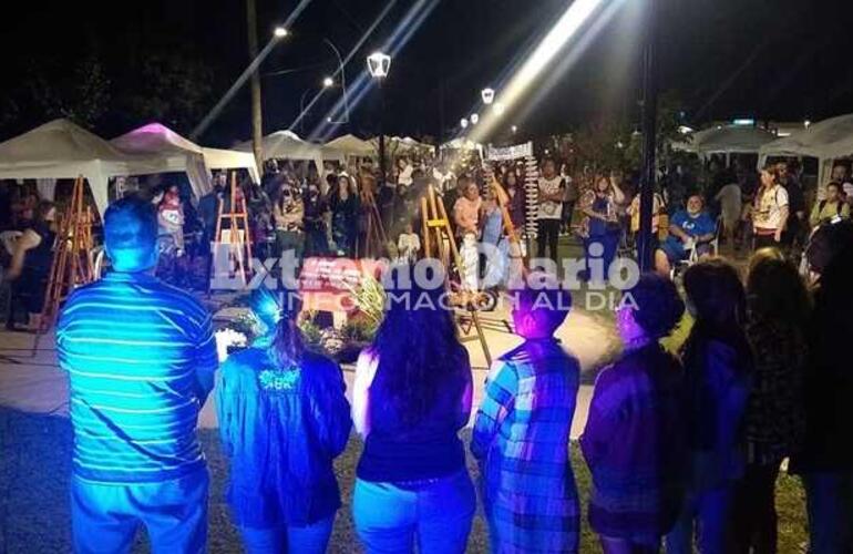 La actividad se realizó en Marconi y San Martín.
