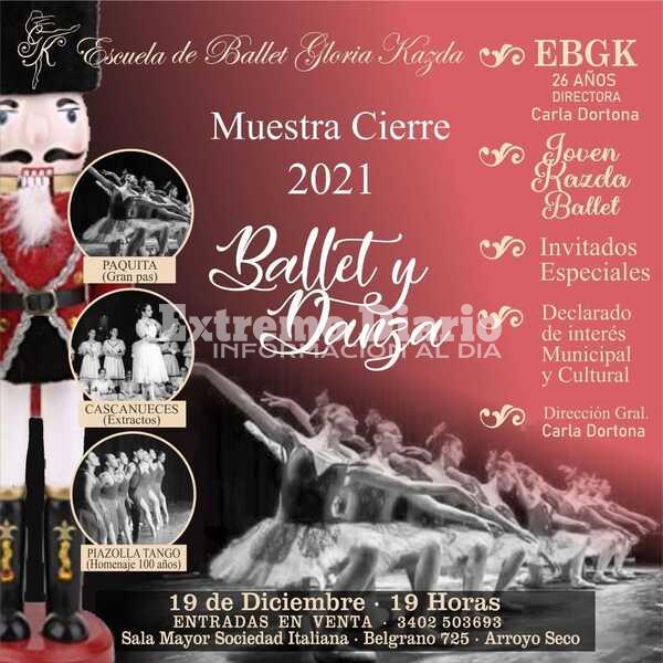 Imagen de Muestra Cierre 2021: Escuela de Ballet "Gloria Kazda"