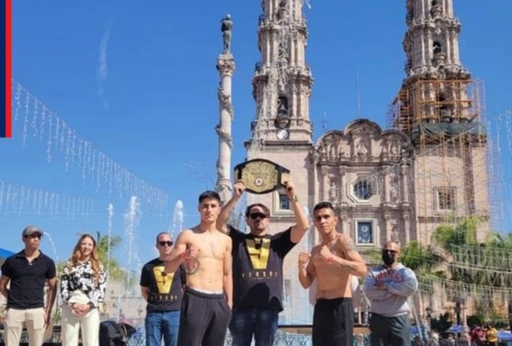 Imagen de Mirco Cuello pelará ante Sergio Villalobos por el título Mundial Juvenil AMB Pluma.