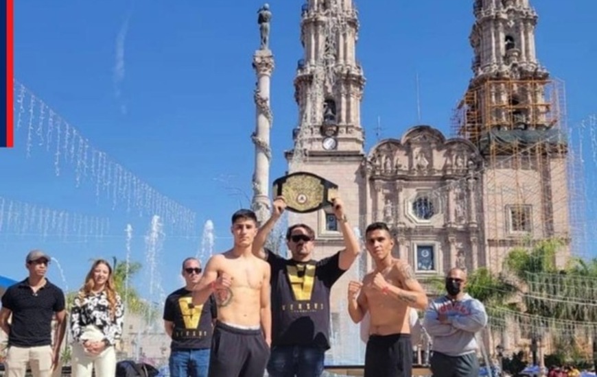 Imagen de Mirco Cuello pelar&aacute; ante Sergio Villalobos por el t&iacute;tulo Mundial Juvenil AMB Pluma.