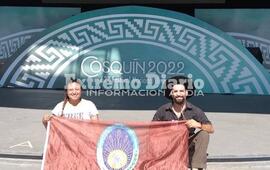 Jesica Flores y Maxi Ballinari en Cosquin