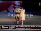 Jesica Flores y Maxi Ballinari en Cosquin