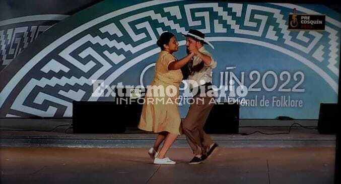 Jesica Flores y Maxi Ballinari en Cosquin