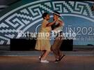 Jesica Flores y Maxi Ballinari en Cosquin