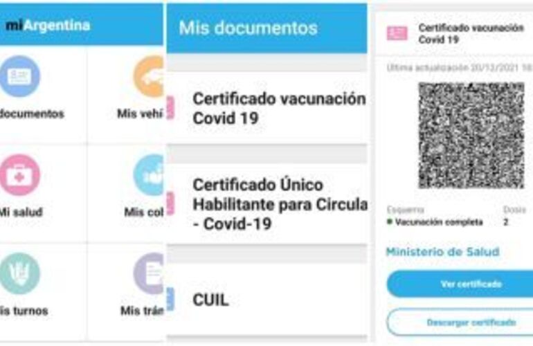 Imagen de Ya rige el pasaporte sanitario en Santa Fe: cómo sacarlo