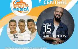 Lagos Activa. Vuelve el Festival de la M&uacute;sica con Destino San Javier y Abel Pintos.