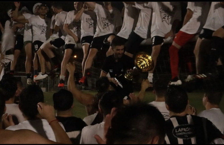 Imagen de Unión Campeón de la Liga Regional del Sud, tras vencer por penales en la Final a Empalme Central.