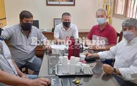 Imagen de Reuni&oacute;n con el Interventor del Hospital N&ordm; 50, Pablo Rossi