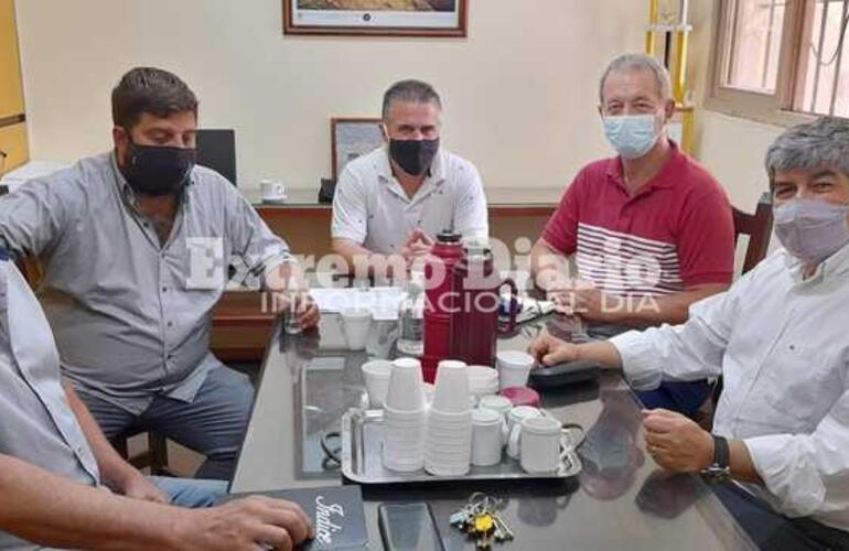 Imagen de Reuni&oacute;n con el Interventor del Hospital N&ordm; 50, Pablo Rossi