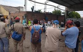El presidente comunal agradeci&oacute; al aporte diario de los empleados.
