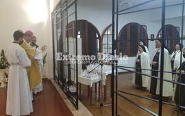 Actualmente el monasterio est&aacute; integrado por once monjas de votos solemnes.