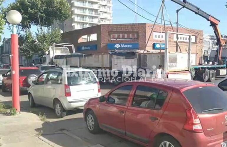 Imagen de Tr&aacute;nsito complicado por trabajos en Banco Macro