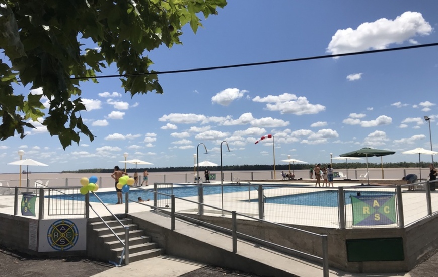 Imagen de Inauguraci&oacute;n de las Piletas del Rowing Club