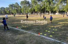 Imagen de Arrancó la Escuela de Fútbol en la Asociación Amigos de la Estación