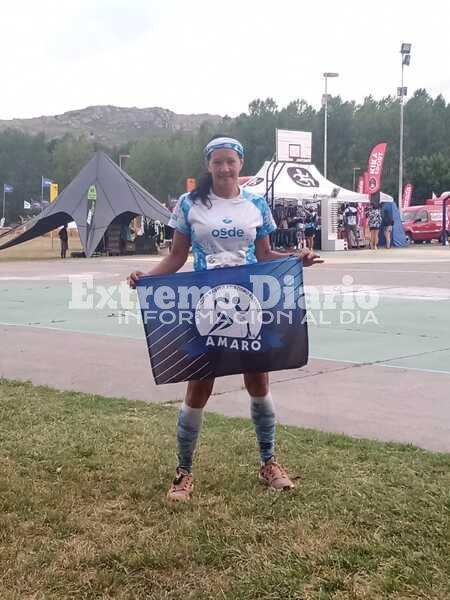 Imagen de Juana Mi&ntilde;o particip&oacute; del Cruce Tandilia 2022
