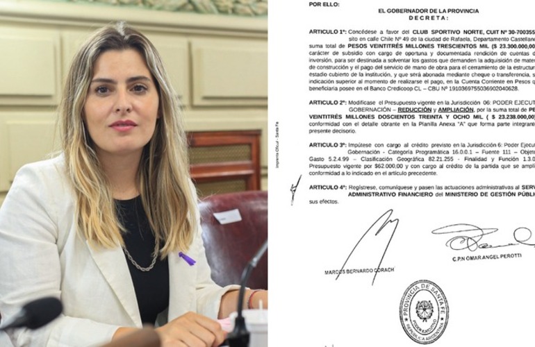 Imagen de Subsidios Discrecionales: el club del cual Perotti es hincha recibi&oacute; un nuevo subsidio expr&eacute;s por $23 millones el 30 de diciembre