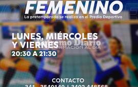 Imagen de Comenz&oacute; la pretemporada de voley femenino en Asac